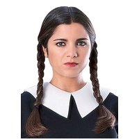 Rubie's Costume Co 21017 The Addams Family Wednesday Wig Adult