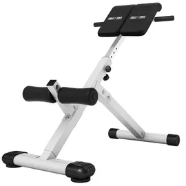 Gorilla Sports Hyperextension Rückentrainer Weiß
