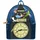 Loungefly Disney Peter Pan Glow Clock Womens Double Strap Shoulder Bag Purse