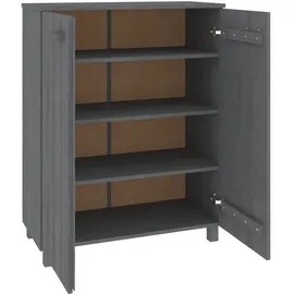 vidaXL HAMAR 85 x 108 x 40 cm dunkelgrau / grau