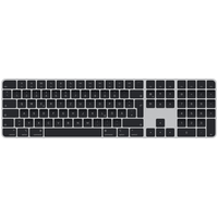 Apple Magic Keyboard mit Touch ID und Ziffernblock UK silber/schwarz MMMR3DK/A