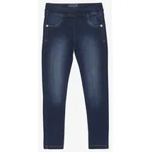 MINYMO - Jeggings POWER STRETCH Slim Fit dark blue denim Gr.116