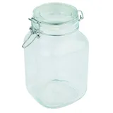 APS Einmachglas, luftdicht, 2 Liter Bügelglas, Vorratsglas 12 x 12 cm, 22 cm Höhe