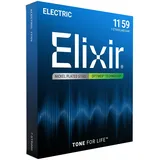Elixir Strings Elixir® Saiten 7-Saiter E-Gitarrensaiten mit OPTIWEB® Beschichtung, Medium (.011-.059)