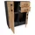matkam Kommode 74 x 85 x 35 cm Anthrazit / Eiche