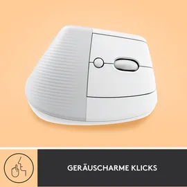 Logitech Lift Vertical Ergonomic weiß