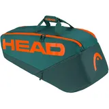 Head Pro Racquet Bag M DYFO dark cyan/flou orange (260223)