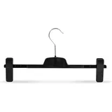 RSR Hangers Kleiderbügel Hosenbügel CL Hosenspanner Klemmbügel Rockbügel Schwarz 40 cm, (20-tlg)