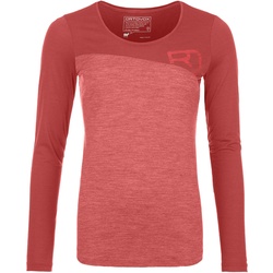 Ortovox 150 Cool Logo LS Damen Longsleeve rot - XS