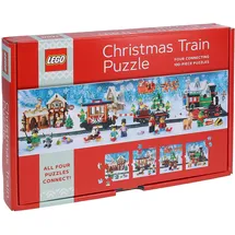 Chronicle Books Lego Christmas Train Puzzle: