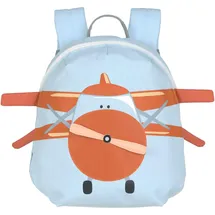 Lässig Kinderrucksack für Kita Kindertasche Krippenrucksack mit Brustgurt, 20 x 9.5 x 24 cm, 3,5 L/Tiny Backpack Propeller Plane