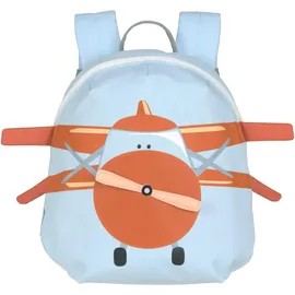 Lässig Kinderrucksack für Kita Kindertasche Krippenrucksack mit Brustgurt, 20 x 9.5 x 24 cm, 3,5 L/Tiny Backpack Propeller Plane