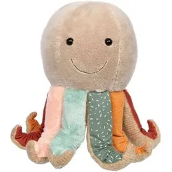 SIGIKID 43232 SWEETIES Kuscheltier Octopus, Patchwork Sweety