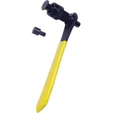 Pedros Kurbelabzieher Universal 22mm x 1, schwarz/gelb