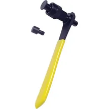 Pedros Kurbelabzieher Universal 22mm x 1, schwarz/gelb