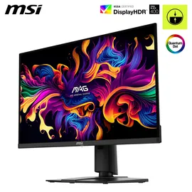 MSI MAG 271QPXDE QD-OLED E2 (26,5") QHD Gaming Monitor + Gratis Monitorarm