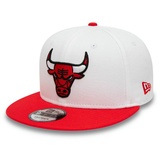 New Era 9Fifty Snapback Cap - SIDE PATCH Chicago Bulls - M/L - Weiß