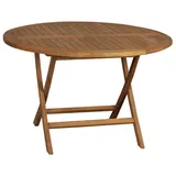 deVries Gartentisch »Woodie«, BxHxT: 120 x 75 x 120 cm, Tischplatte: Teakholz - braun