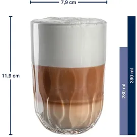 LEONARDO Latte Macchiato Glas 0,39 l 6 St.