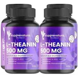 supplenatura® L-Theanin Pure - Kapseln - 500mg Tagesdosis 960 St
