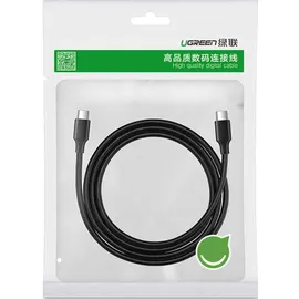 UGREEN USB-Kabel USB 2.0 USB-C® Stecker, USB-C® Stecker 2m Schwarz