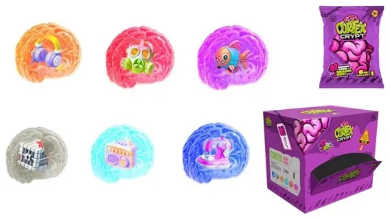 Squishy Brains 10cm - assorted