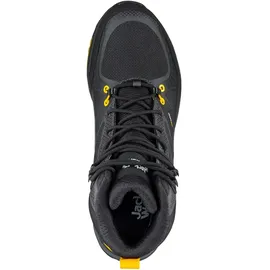 Jack Wolfskin Force Trekker Texapore Mid M, Black / Burly Yellow Xt,