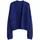 Someday TALVIA Loose Strickjacke Blau M