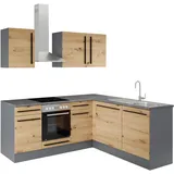 BASIC by Balculina Winkelküche L-Form 220 x 175 cm beige