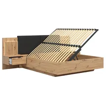 petits-meubles Bett 160 x 200 cm H1 Braun
