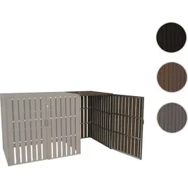 MCW Mülltonnenbox MCW-J28 115 x 100 x 76 cm braun