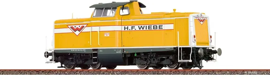 BRAWA H0 42890  - DIESELLOK BR 212 DER WIEBE Gleichstrom Digital EXTRA