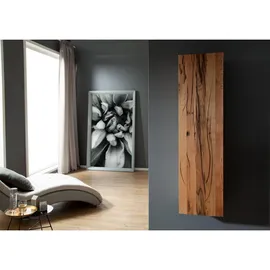 Massivmoebel24 Hängeschrank Wild-/Zerreiche 33 x 33 x 124 cm Natur Geölt