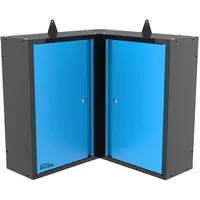 Güde Hängeschrank Metall blau 2 Böden
