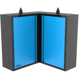 Güde Hängeschrank Metall blau 2 Böden