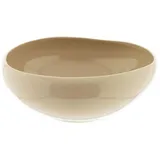 Almina Wave Biscuit 23 x 8 cm Beige