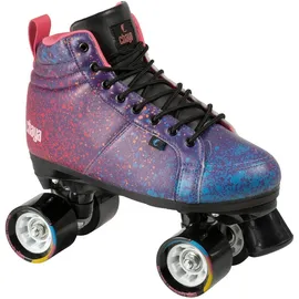 CHAYA Rollschuhe "Air Brush" Gr. 37, bunt (blau, pink, schwarz), Inlineskates_Rollschuhe, Kinder, 37 (bis 100 kg), Kunstfaser, Lederimitat
