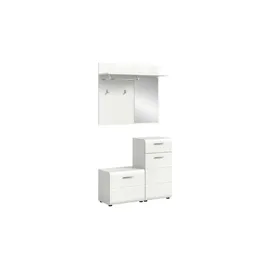 xonox.home Ice Garderobe 98x191x35 cm weiß