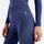 Odlo Performance Warm Eco Big Logo Bottom Long Tight Damen-blau, Größe L