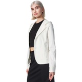 PM SELECTED Damen Kurzblazer Sportliches Sakko Business Hoodie Blazer mit Kapuze - Reverskragen & Zugband PM21