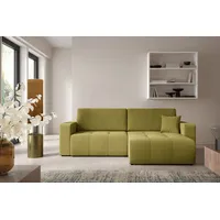 Fun Möbel Ecksofa Sofa mit Schlaffunktion AUGUSTO in Stoff