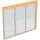 SKANHOLZ Seitenwand Douglasie 305 x 200 cm beige