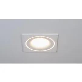 Brumberg LED-Einbauleuchte 12408073 quadratisch grau Aluminium