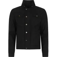 Rokker Black Jacket Jeansjacke schwarz XL
