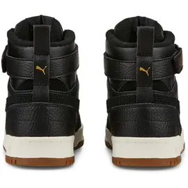 Puma RBD Game Winterized Mid-Top Sneaker gefüttert Kinder black/black/team gold 37