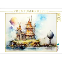 Calvendo Puzzle Ein Motiv aus dem Kalender "Kuriose Häuser"