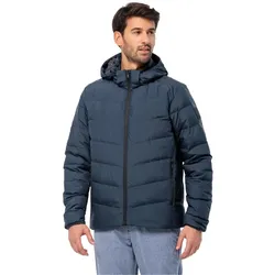 Jack Wolfskin Winter-Daunenjacke Colonius (winddicht, wasserabweisend, atmungsaktiv) nachtblau Herren