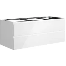 rivea Waschbeckenunterschrank 2 Auszüge 120 x 47 cm Weiß