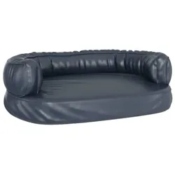 VidaXL Hundebett Ergonomisch Kunstleder blau S