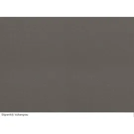 Blanco ZIA XL 6 S rechts Einbau von Oben vulkangrau Excenterbetätigung 780 x 500 mm
